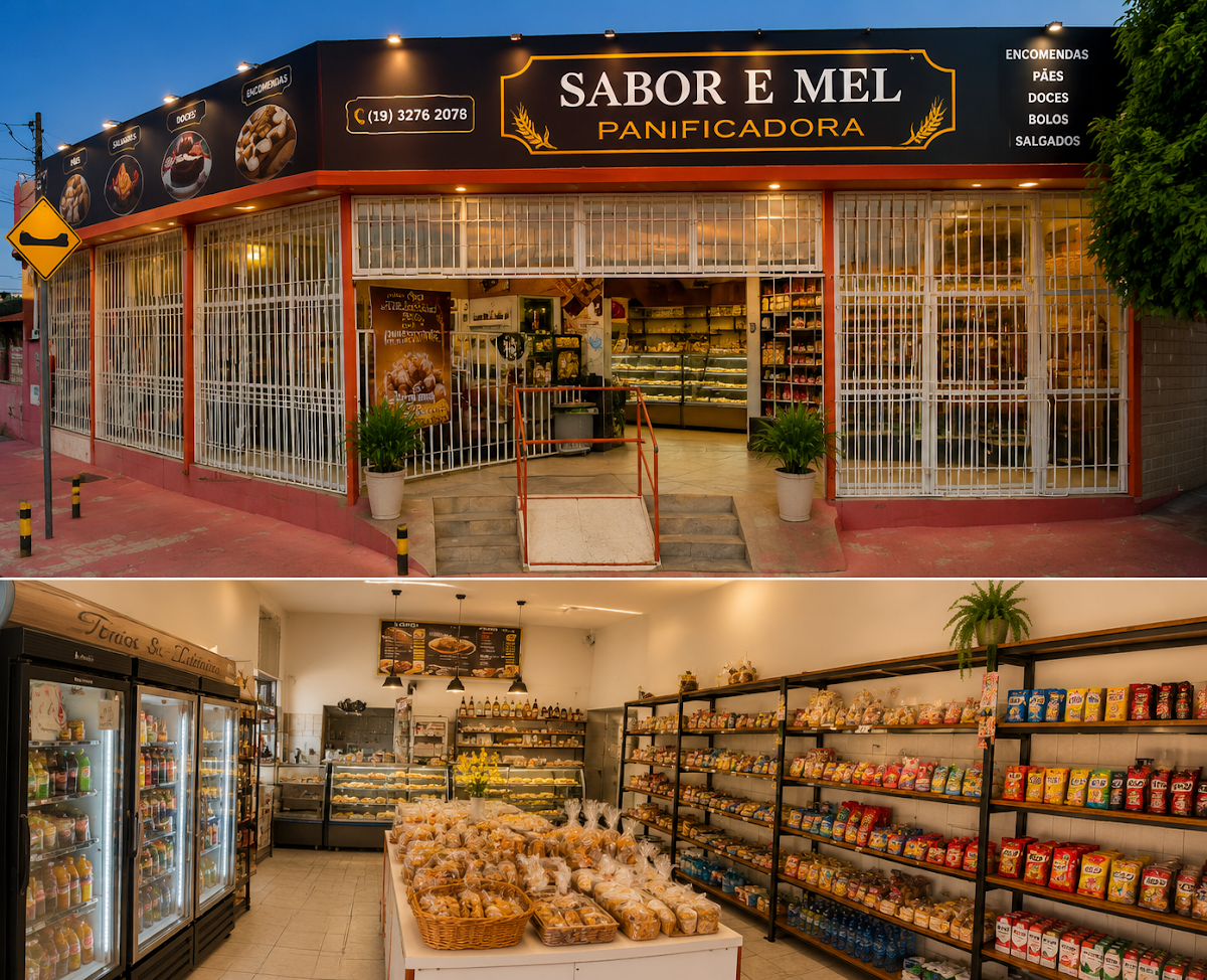 Padaria Sabor e Mel - fachada